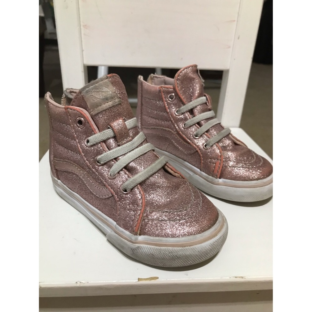 Sparkly Pink Vans